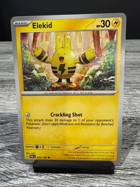 Pokémon | Paradox Rift #059/182: Elekid (2023) - Collectible Trading Card